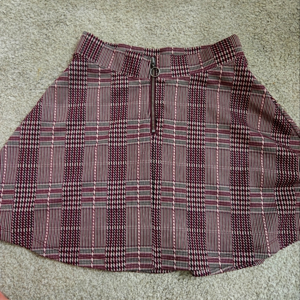 Plaid Mini Skirt 😍
